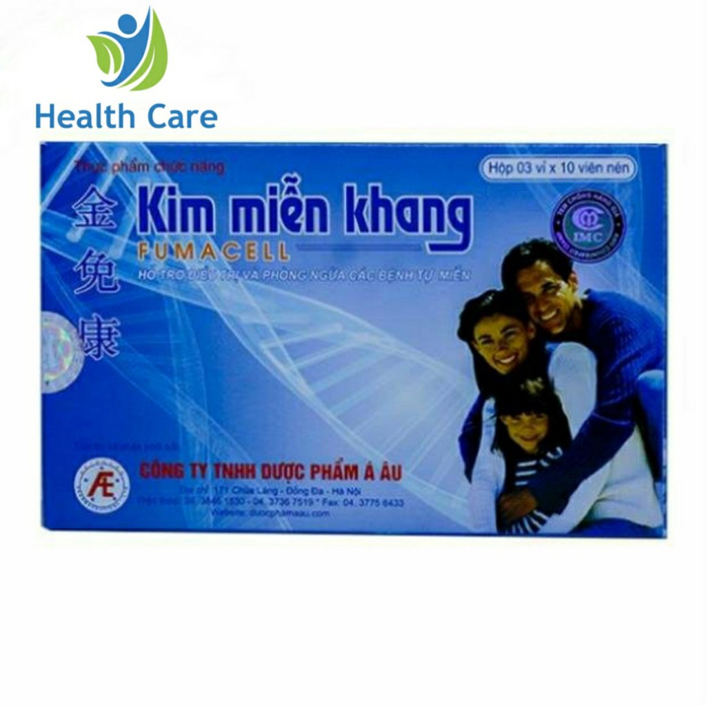 Kim Miễn Khang – Sản Phẩm Cho Người Bị Lupus Ban Đỏ, Vẩy Nến Do Tự Miễn