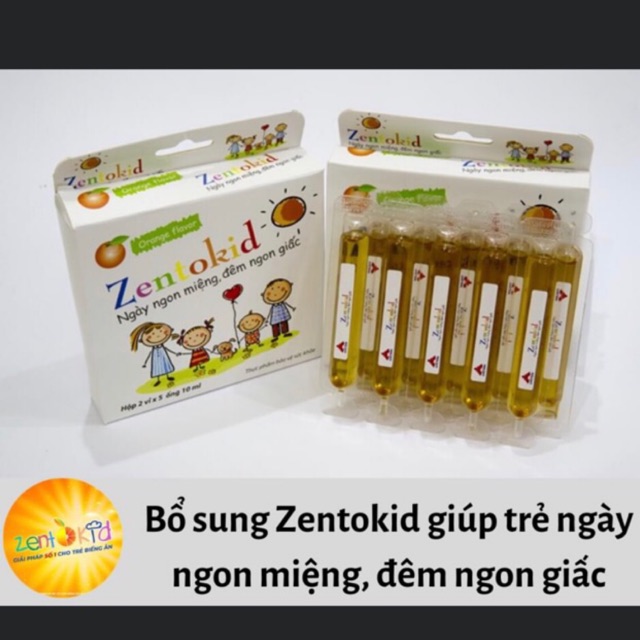 Ăn ngủ ngon,tăng sức đề kháng Zentokid