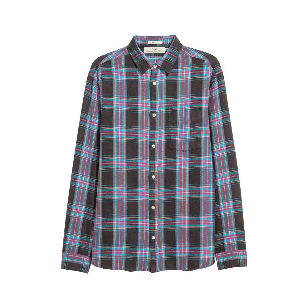 Áo sơ mi flannel HM