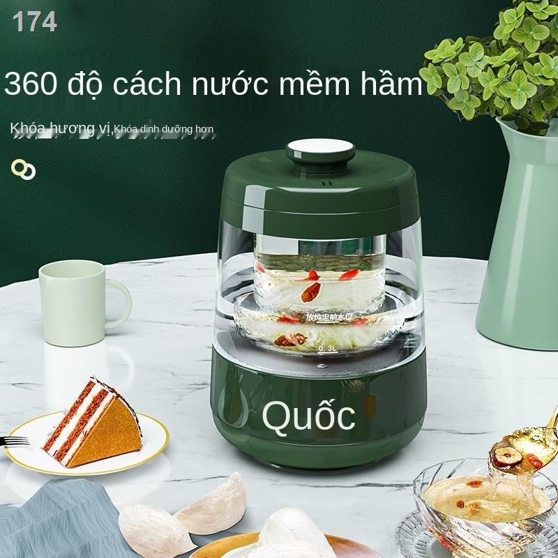Nồi hầm yến mini sức khỏe điện gia dụng thông minh cốc siro chưng cách thủy nấu chậm tạo tác