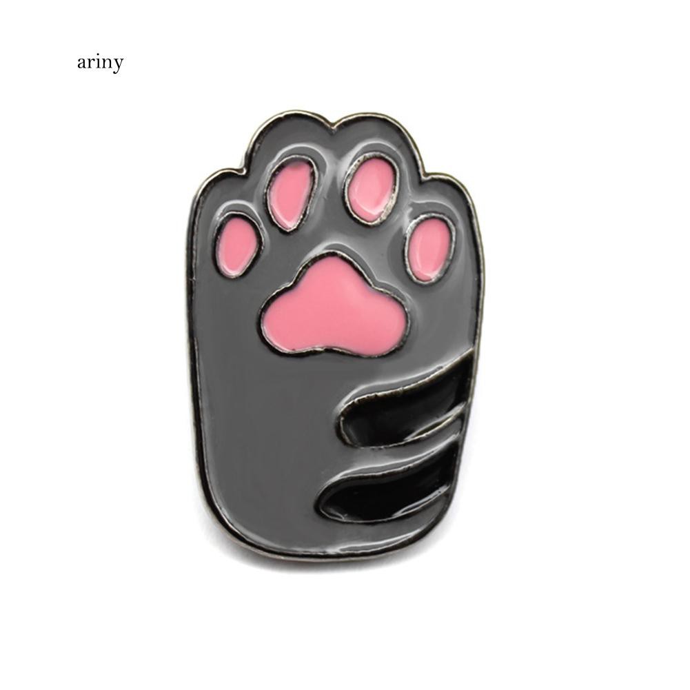 ★ Huy Hiệu Cài Áo Hình Dấu Chân Chó Hoạt Hình Đáng Yêu