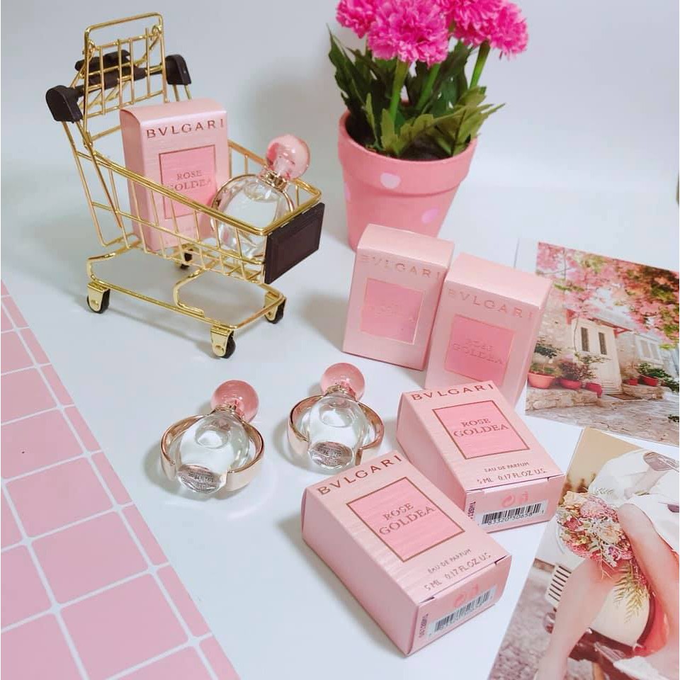 #Nước_hoa_mini_BVL_Rose_Gold_5ml_thơm_lâu{Hình thật}