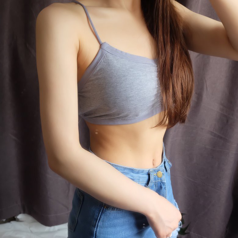 Áo lót SUXI màu trơn phối dây quyến rũ cho nữ