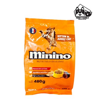 THỨC ĂN CHO MÈO MININO 480 GR
