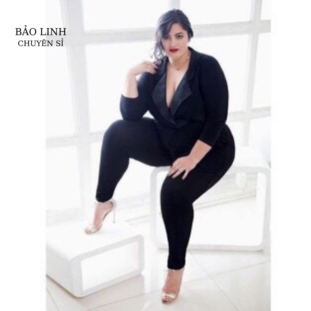 Quần Legging Nữ Bigsize Cạp Cao Tôn Dáng, Legging Thun Ôm Bó Bảo Linh