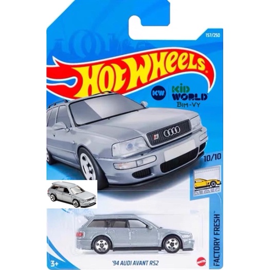 Xe mô hình Hot Wheels basic '94 Audi Avant RS2 GTB75.