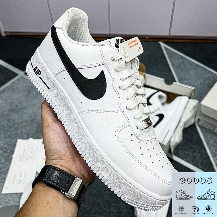 Giày Af1 Vệt Đen Nâu Xám Bản Trung Giày Thể Thao Nike Air Force 1 Sneaker Nam Nữ [ Bản Trung]