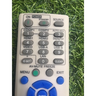 Điều khiển máy chiếu Nec hàng tốt mới 100%