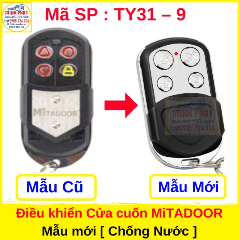 Remote cửa cuốn Mitadoor MT-F9