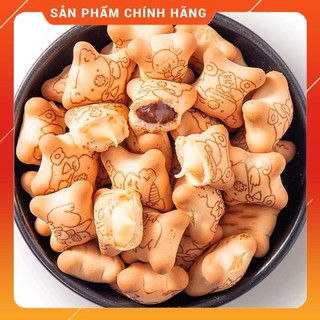 Bánh gấu nhân socola - vani - mật ong thơm ngon giòn tan - Hàng nội địa