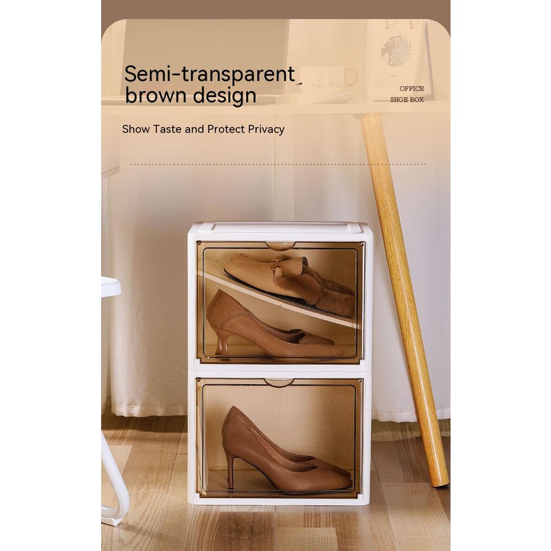 Hộp Đựng Giày Cao Gót Trong Suốt Tiết Kiệm Không Gian