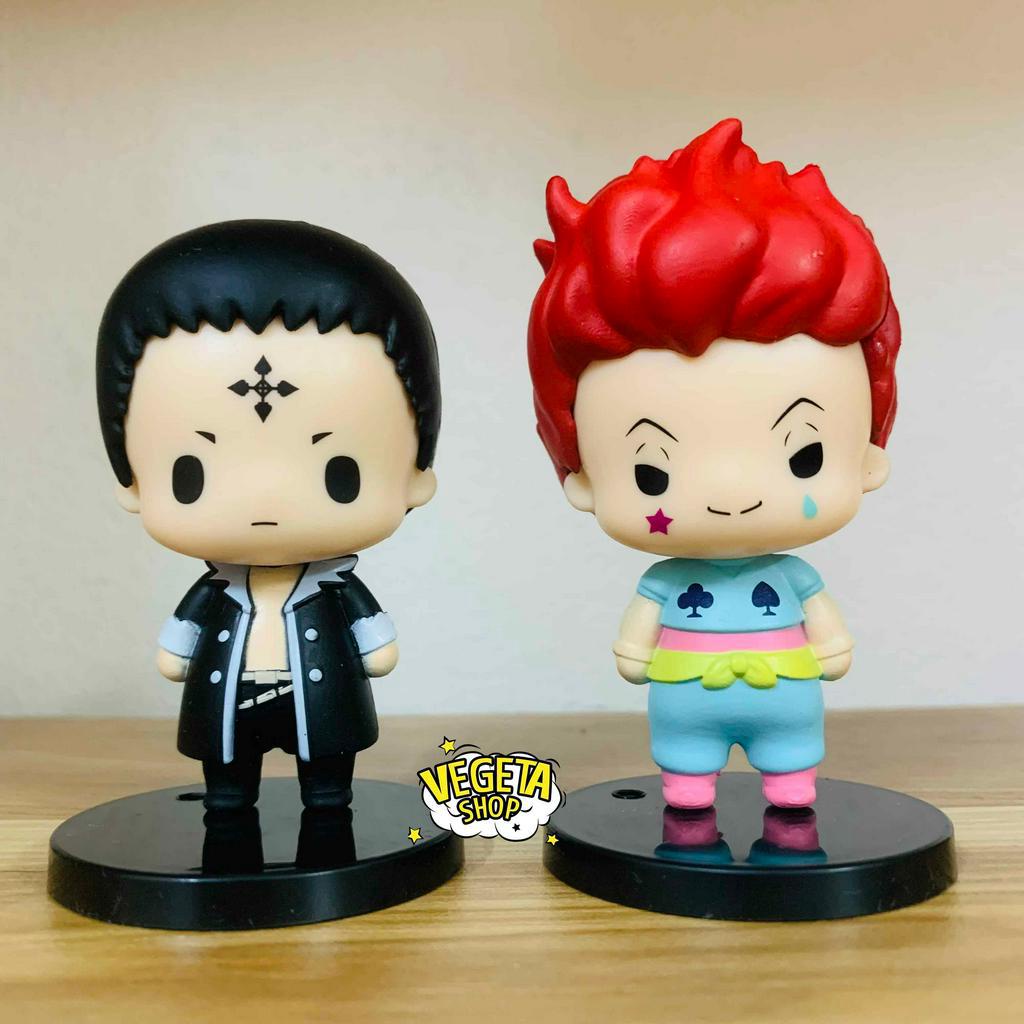 Mô hình Hunter X Hunter - Mô hình Thợ săn HXH - Nhân vật Gon Killua Kurapika Chrollo Lucifer Hisoka Leorio mắt hí - 8cm