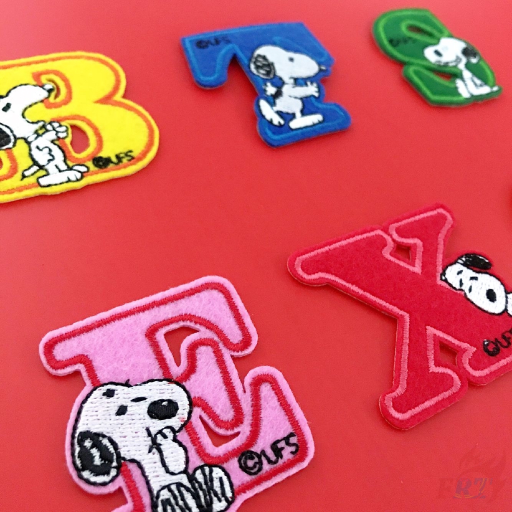 ☸ Snoopy Patch ☸ 3Pcs/set KPOP BTS / EXO Diy Sew on Iron on Badges Patches Apparel Appliques