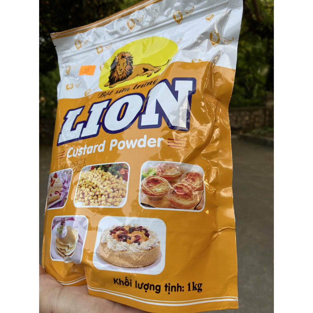 BỘT SỮA TRỨNG SƯ TỬ LION CUSTARD POWDER 1KG