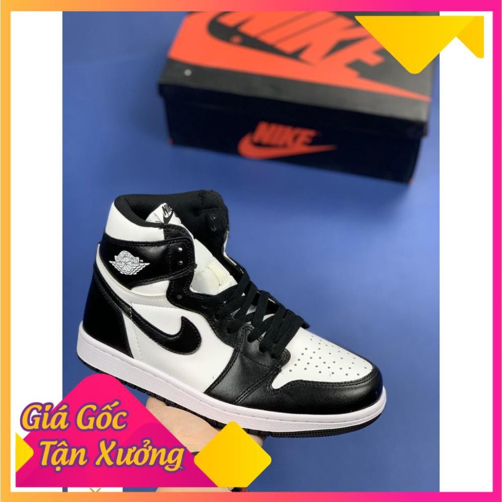 ❤️JordanPanda❤️[ FREESHIP –BẢO HÀNH 1 NĂM] GIÀY SNEAKER NAM NỮ JORDAN CAO CỔ ĐEN TRẮNG HOT TREND | BigBuy360 - bigbuy360.vn