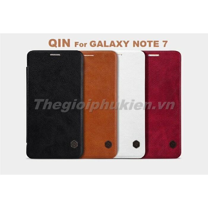 Bao da SamSung Galaxy Note FE chính hãng Nillkin QIN