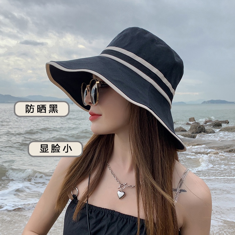 Nón tai bèo che mặt chống nắng có thể gấp gọn thời trang mùa hè phong cách Hàn Quốc dễ phối đồ cho nữ