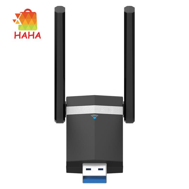 USB WiFi Adapter for Laptop Desktop 802.11AC with High Gain Antenna
