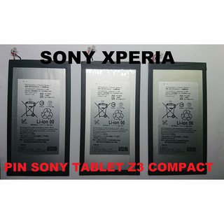 PIN & BAO DA SONY XPERIA TABLET Z3 COMPACT