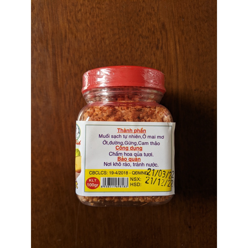 Muối Ô mai muối biển xuất Nhật và mơ sạch chùa Hương NaDiSalt