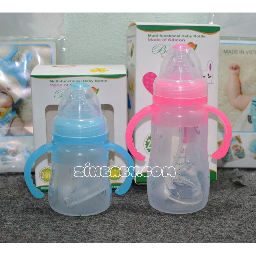 Bình Sữa Cho Bé Sơ Sinh Cổ Rộng Baby Love 150ml