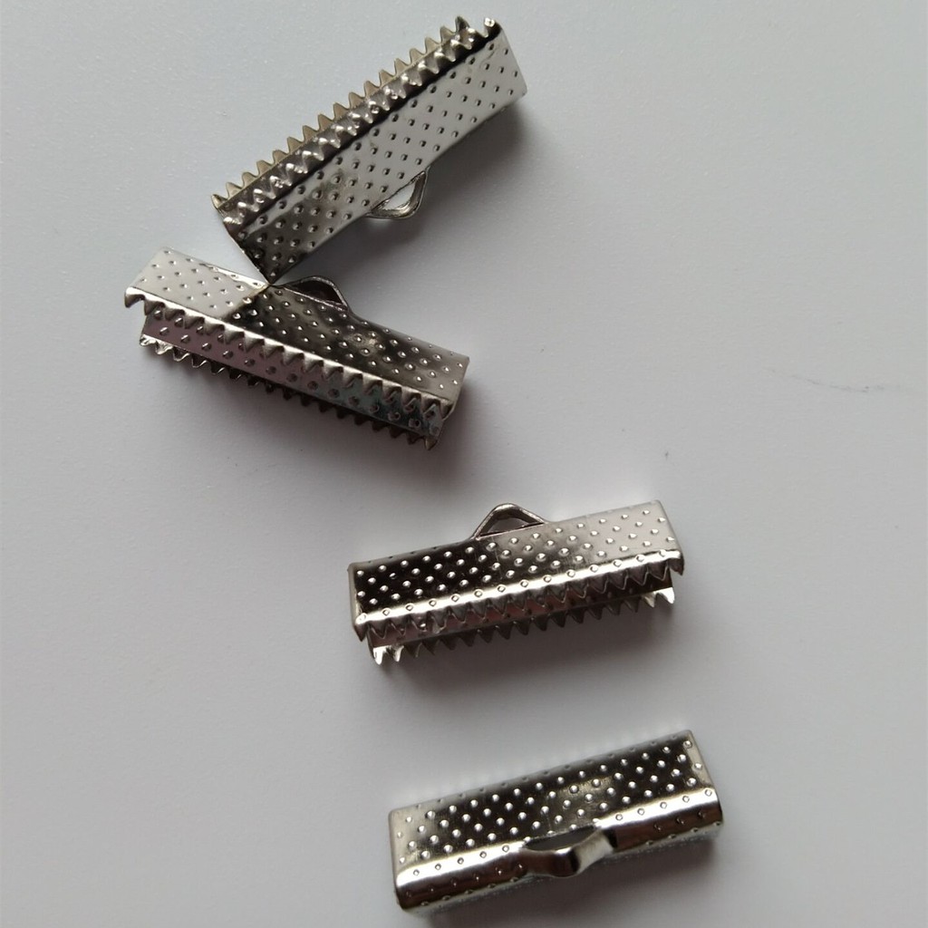 Set 50 Đầu Nối Dây Da Bằng Kim Loại