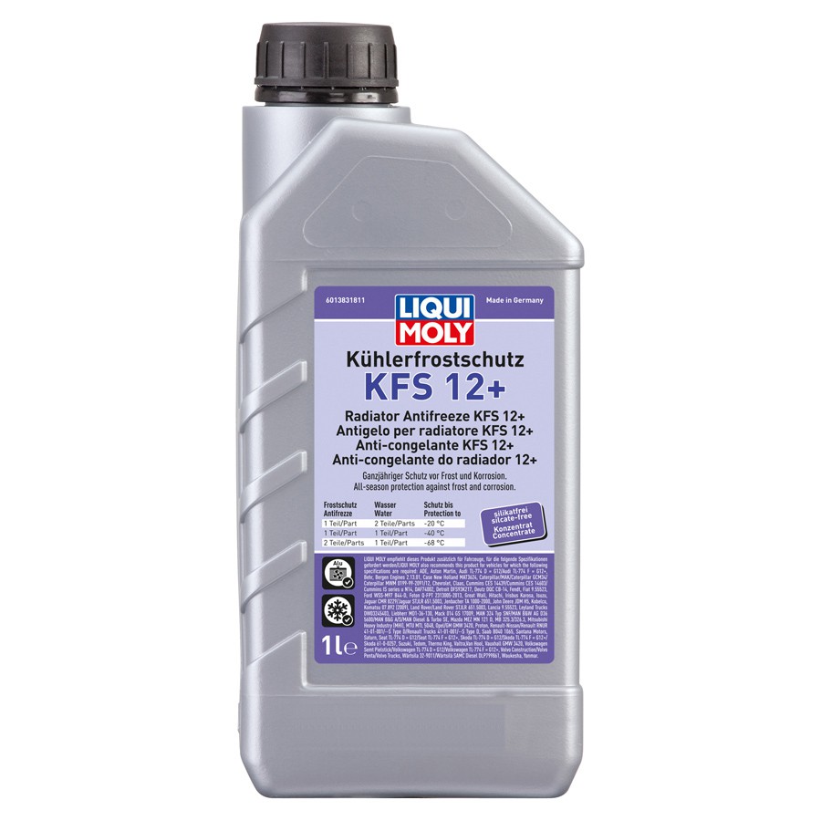 Nước làm mát động cơ Liqui Moly Radiator Antifreeze KFS 12+ 21145