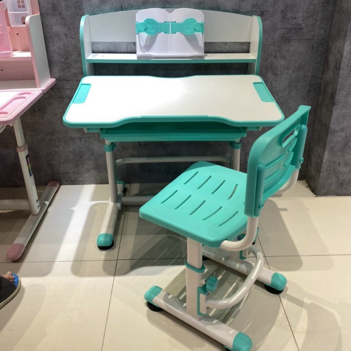 Bộ Bàn học Thông minh cao cấp tăng chỉnh độ cao chống gù chống cận [tặng kèm đèn thông minh tích hợp đồng hồ] | BigBuy360 - bigbuy360.vn