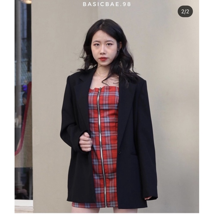 Thanh lý áo veosbykhanh, blazer basicbae