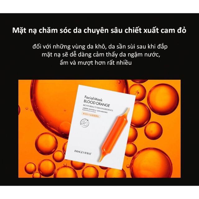 Mặt nạ cam đỏ - Ống Cam dưỡng ẩm dưỡng trắng da Images | BigBuy360 - bigbuy360.vn