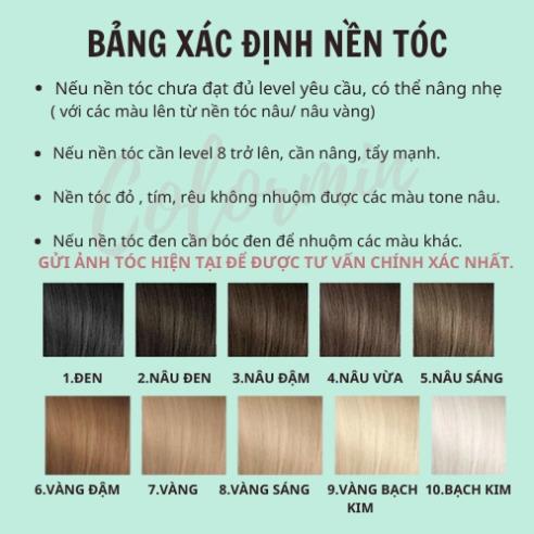 Thuốc Nhuộm Tóc Màu Nâu Tây Không Cần Tẩy By Pika Tặng Trợ Nhuộm, Găng Tay