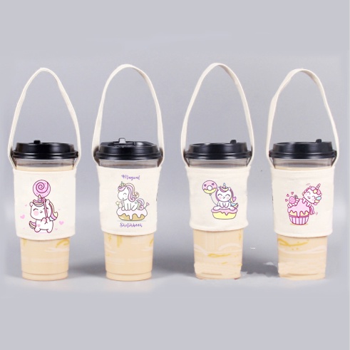Túi treo cốc chó shiba TTCI6 cup holder phi hành gia 12 cung hoàng đạo ngựa thần siêu anh hùng roro jump