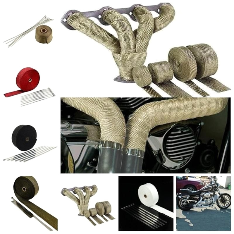 Cuộn Băng Quấn Cách Nhiệt Cho Ống Pô Xe Máy Fol 5M