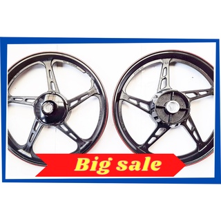 Mâm 5 cây màu đen dùng cho xe Sirius RC-FI/ Jupiter/ Taurus thắng đùm và đĩa