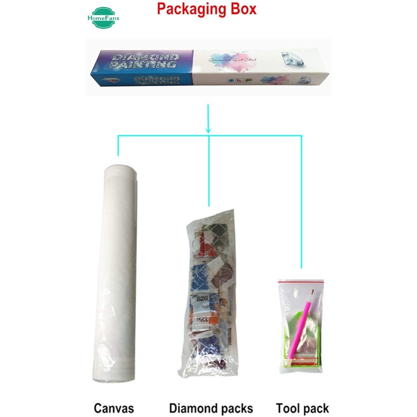 Bộ Tranh Đính Đá 5d Thủ Công Hình Phong Cảnh Mùa Thu 40x30cm