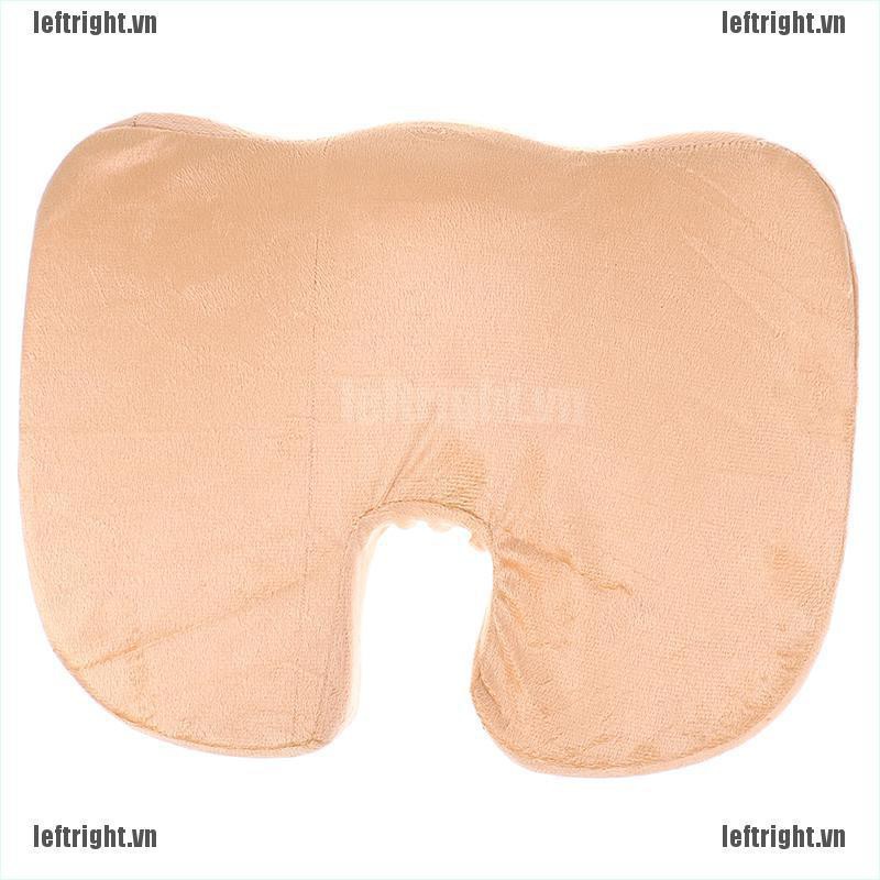 Gối xốp đệm êm ái chỉnh hình xương cụt giảm đau tiện dụng