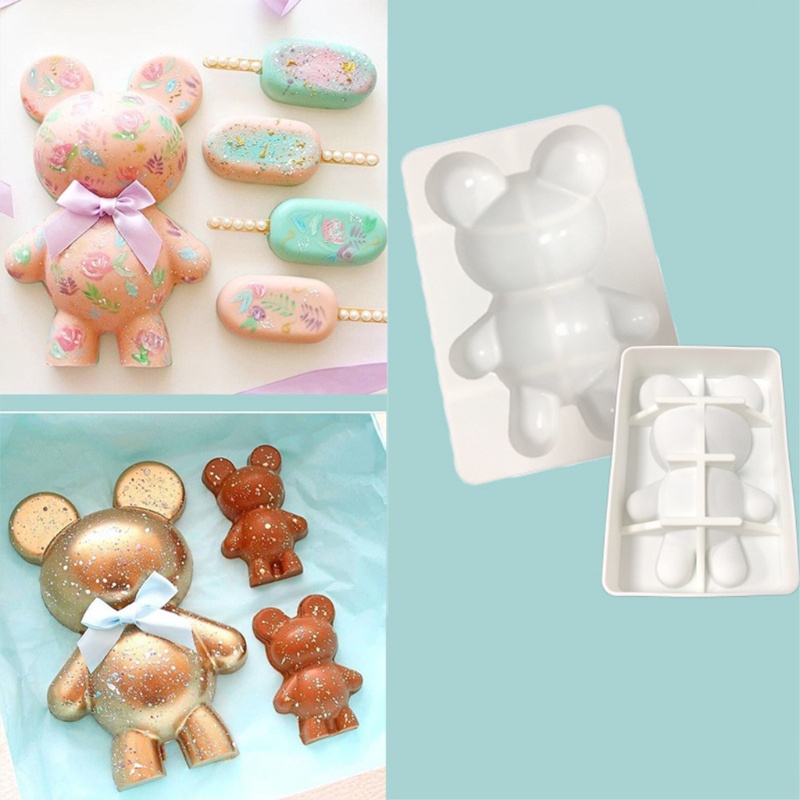 Khuôn Silicone Tạo Hình Kim Cương 3d Trang Trí Bánh Diy