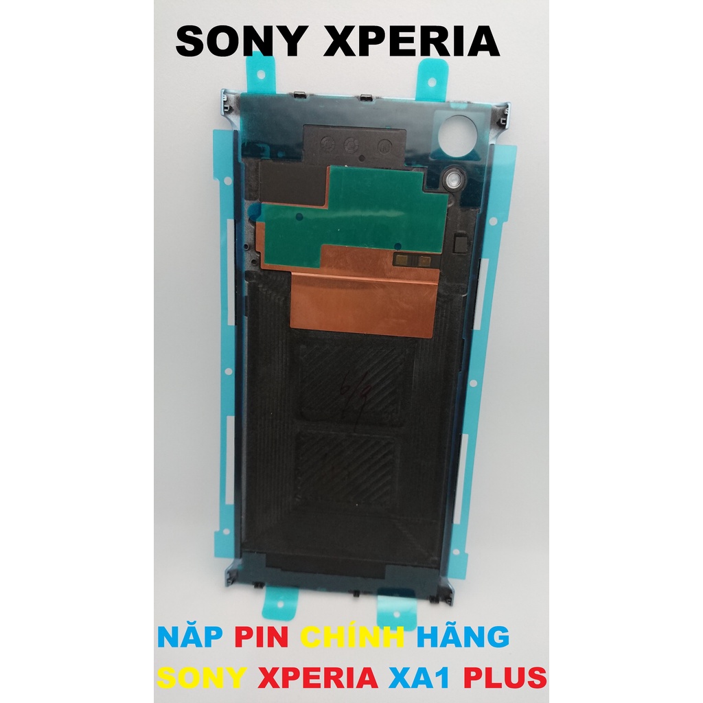 NẮP LƯNG-NẮP PIN-BLACK COVER CHÍNH HÃNG SONY XPERIA XA1 PLUS-G3416