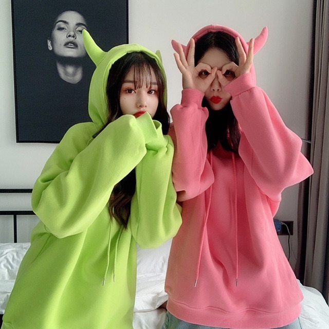 Áo hoodie có sừng 5 màu | BigBuy360 - bigbuy360.vn