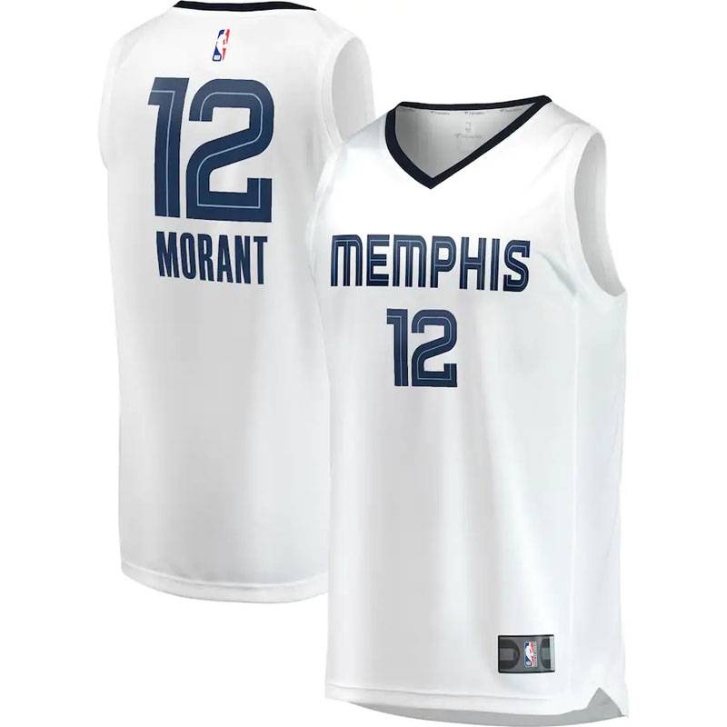 Áo Bóng Rổ NBA Jersey NP2 2022 Memphis Grizzlies No.12 Phiên Bản Kỷ Niệm Plus Size PN2