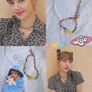 Vòng cổ mặt cười Lisa Blackpink hot hit
