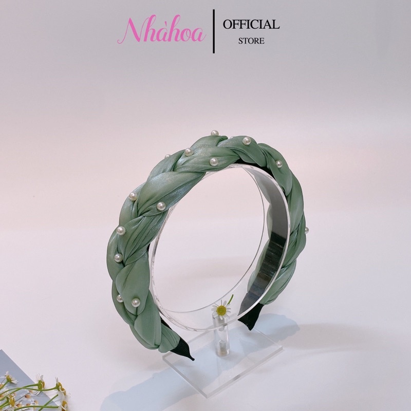 Mấn Tóc Voan Đính Trai Nhiều Màu Sắc. - Chính Hãng NHÀ HOA