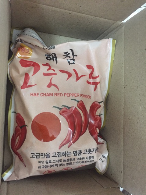 <HOT>🌶Bột Ớt Hàn Quốc Haecham 1kg date 2022