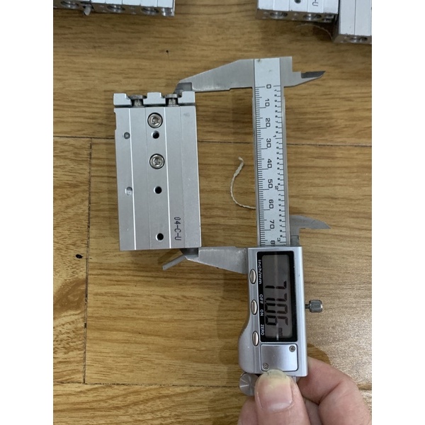 Xi lanh hơi Airtac HLQ6 và HLQ8 hành trình 1cm, 2cm và 3cm