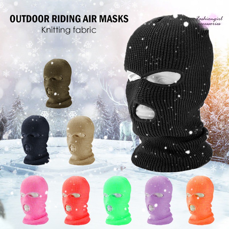 Mũ Trùm Đầu Kiểu Ninja Khoét 3 Lỗ Cá Tính essentials