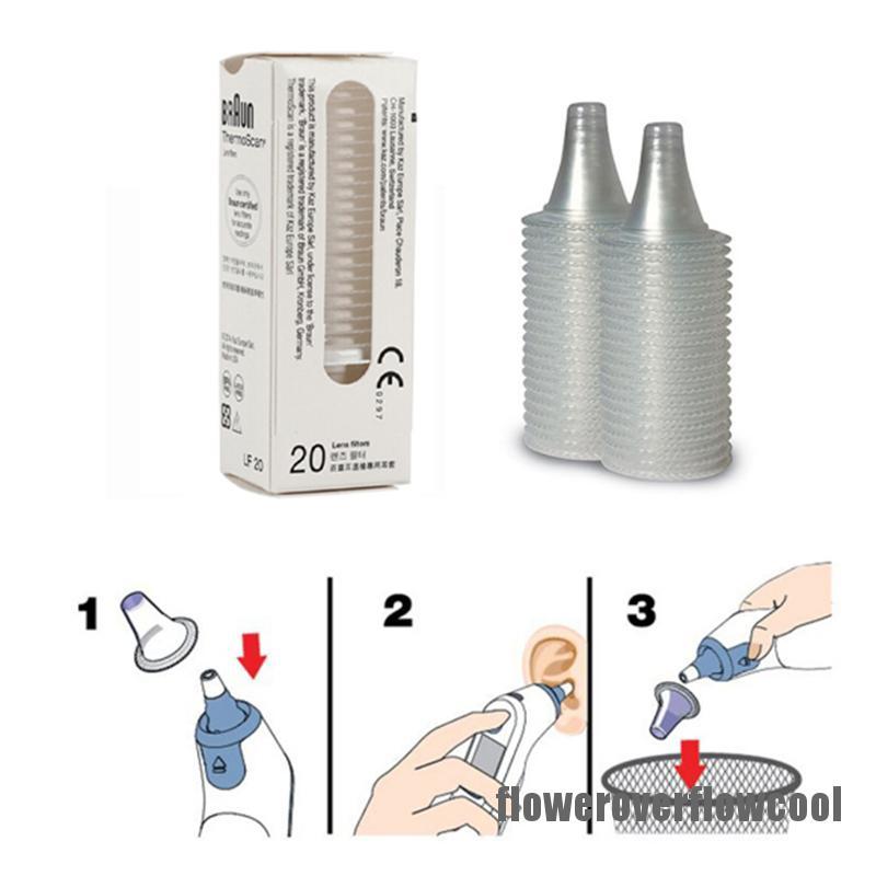 20 Nắp Đậy Ống Kính Máy Ảnh Braun Thermoscan