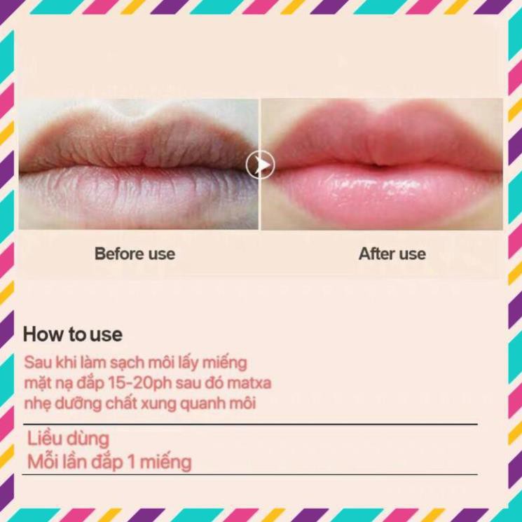 [HOT DEAL]  MẶT NẠ MÔI HOA HỒNG DƯỠNG ẨM - MỀM MÔI- CĂNG MỌNG HIISEES | BigBuy360 - bigbuy360.vn