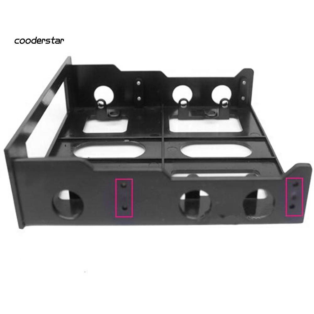 ✤Wdpp WDP✤Khung Gắn Ổ Đĩa Bay Phía Trước 5.25inch Sang 3.5inch Chuyên Dụng Cho Máy Tính PC