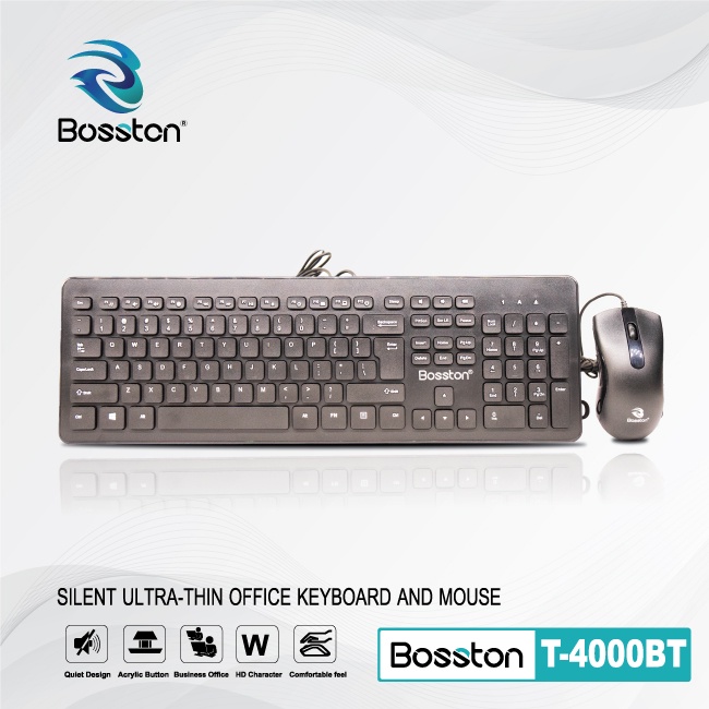 Combo phím chuột BOSSTON D6800