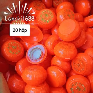 20 hộp nhung đưng nhẫn nhựa có bông